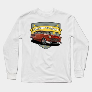 Classic 1955 Chevy Long Sleeve T-Shirt